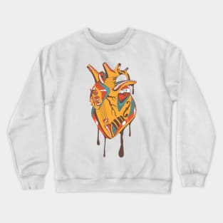 Cafe Musical Heart Crewneck Sweatshirt